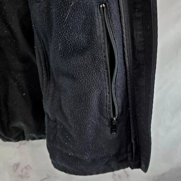 Marmot Jacket Womens Small Black Fleece Lined Full Zip Stretch Hoodless - Picture 9 of 14